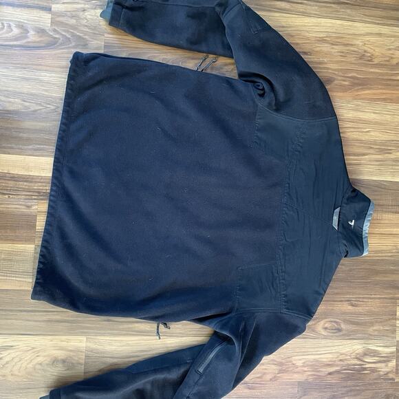 Columbia Titanium Black Long Sleeve Full Zip Fleece Jacket Men’s XL - Picture 8 of 9